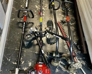 Weed Eaters for Sale: Craftsman, TroyBilt, & Murray, all in working condition.