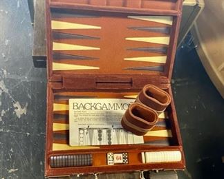 c.1974, BACKGAMMON Set in Original Carrying Case