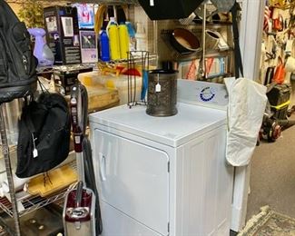 SIGNAL GE FABRIC CARE DRYER, Works Great, and a SHARK Vacuum 