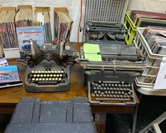 3 Vintage Typewriters