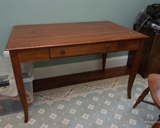 Ethan Allen Desk / Work Table $95
This has been well loved. It is approximately 40" x 24". Great candidate to be refinished or painted.