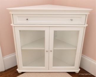 White Corner Cabinet $75
32 x 17.5 x 30