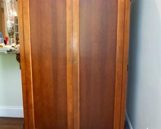 Armoire w/ Fold Out Desk  $350
46 x 26.5 x 74.5  Are you working from home for the forseeable future? Want to be able to put it away and not think about work? Check out this piece! It can be refreshed with some furniture oil, or have it custom painted (I can recommend great people) to make it your own. 