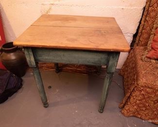 Small Rustic Table, approximately 24 x 30, about 28 high  $45