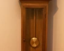 Seth Thomas Grandmother Clock  $125
14.25 x 8 x 73.5