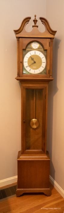 Seth Thomas Grandmother Clock  $125
14.25 x 8 x 73.5