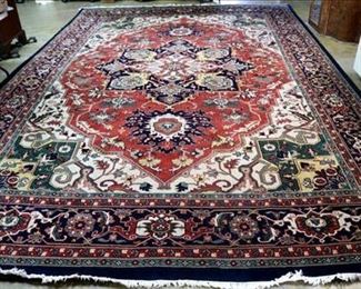 084a Serapi palace size Persian rug with warm colors in great condition, 12 x 18  
