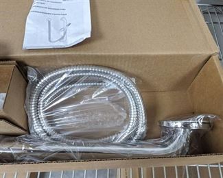 Capstone Chrome 3 Function Hand Shower With Slide Bar, Has Shower Head