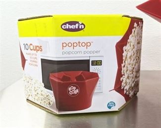 Chef'n Poptop Popcorn Popper Makes 10 Cups