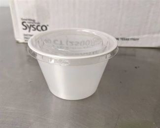 5.5Oz Portion Cups And Lids