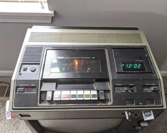 First VCR Ever Made RCA Video Cassette Recorder, Works