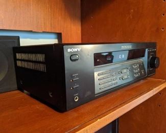Sony Audio/Video Control Center High Power Amplifier/Preset Tuning