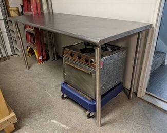 Stainless Steel Prep Table