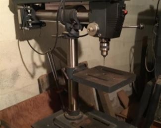 Radial drill press