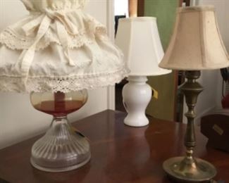 Oil lamp, other lamps