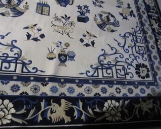 AROUND A 12 BY 16 100% WOOL FROM ETHAN ALLEN