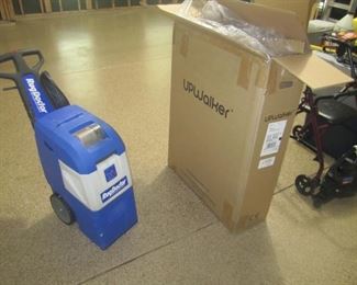 RUG DOCTOR AND NEW IN BOX UPWALKER
