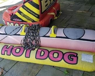 Hot dog water raft