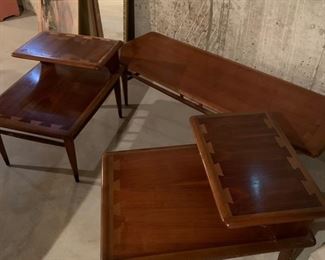 Lane coffee table and end tables
