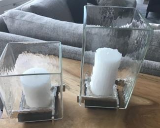 Marble base candles $50 each