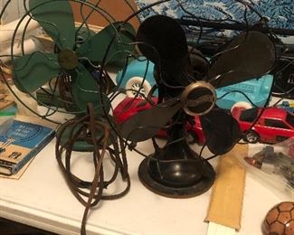 Vintage electric fans