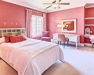 queen size bed (with bookshelf storage headboard)