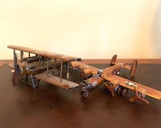 tin planes (reproductions)