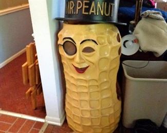 Rare Mr Peanut costume with hat & shoes inside