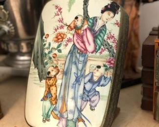 Chinese Temple Vase box