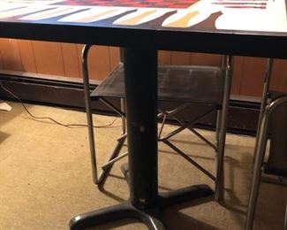MCM Card Table with Chairs 