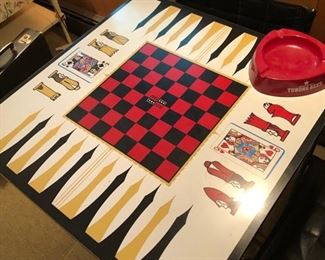 MCM Card Table with Chairs 