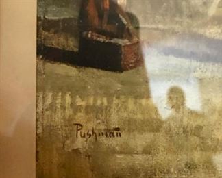Hovsep Pushman (1877-1966) signed litho 