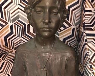 Bronze bust -Holland