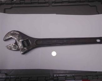 https://www.ebay.com/itm/124278718676	LAN5021 USED VINTAGE MAC TOOLS FORGED AJUSTABLE 18 INCH WRENCH AJB-18-W. MADE IN USA BOX 93. $30.00	Buy-It-Now	 $30.00 
