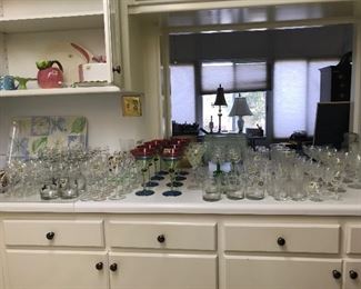 Loads of glassware for every occasion