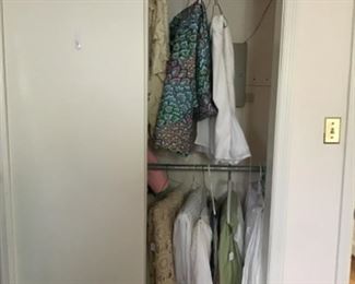 Bed covers of every description and tablecloths