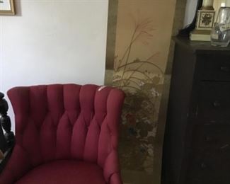 Oriental wall hanging