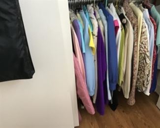 Lots of tasteful clothes