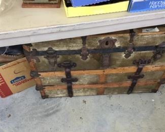 Large vintage trunk