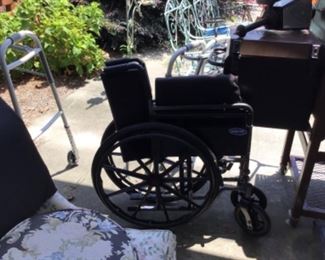 Wheelchair and walkers