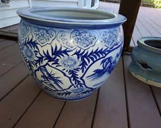 large porcelain urn 