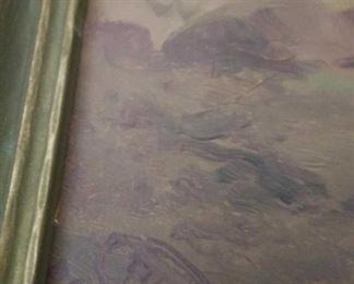 LISTED California artist S Tilden Daken seascape Pacific Coast San Francisco