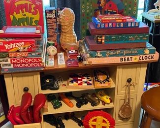 Some of the children's games available.