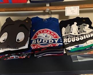 A selection of kid's T-shirts.