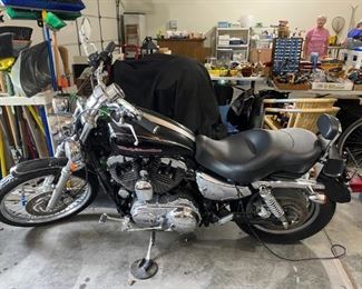 2004 Harley Davidson Sportster with 3800 miles.  No reserve!  