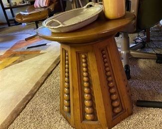 Fun and unusual side/end table