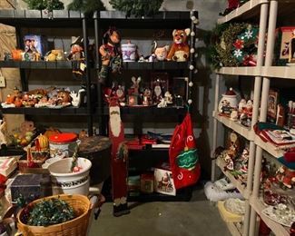 Some of the holiday decorations available
