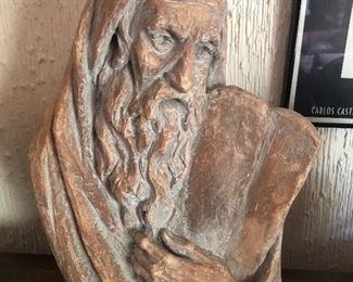 Large Moses signed Bergier '67 