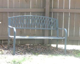 iron bench