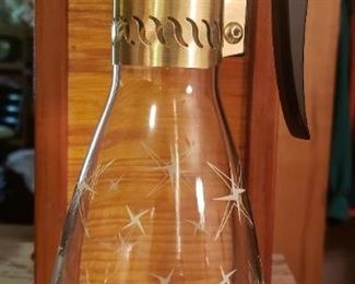 Atomic MCM carafe, Pyrex